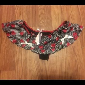 Victoria’s Secret Ruffle Valentine’s Thong